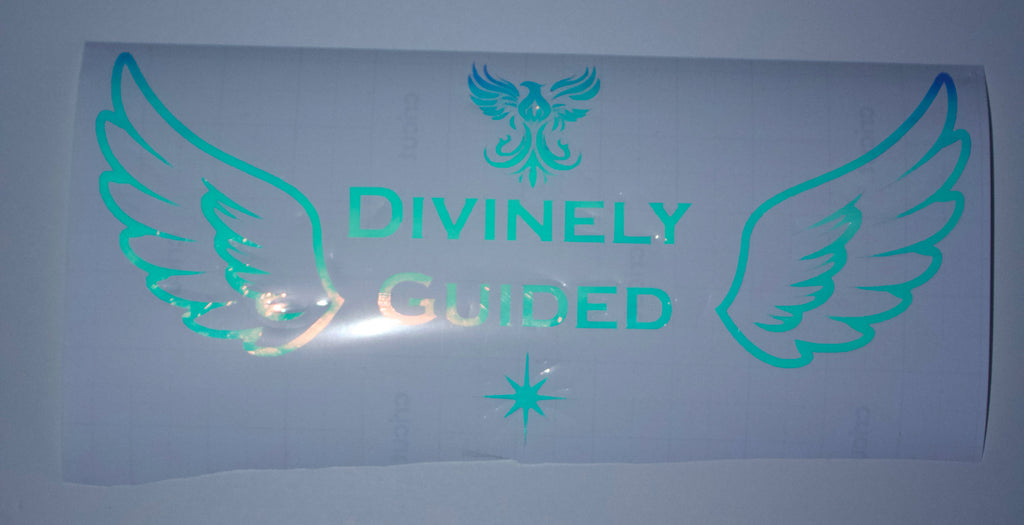 DG Windshield Decal - Opal Holographic
