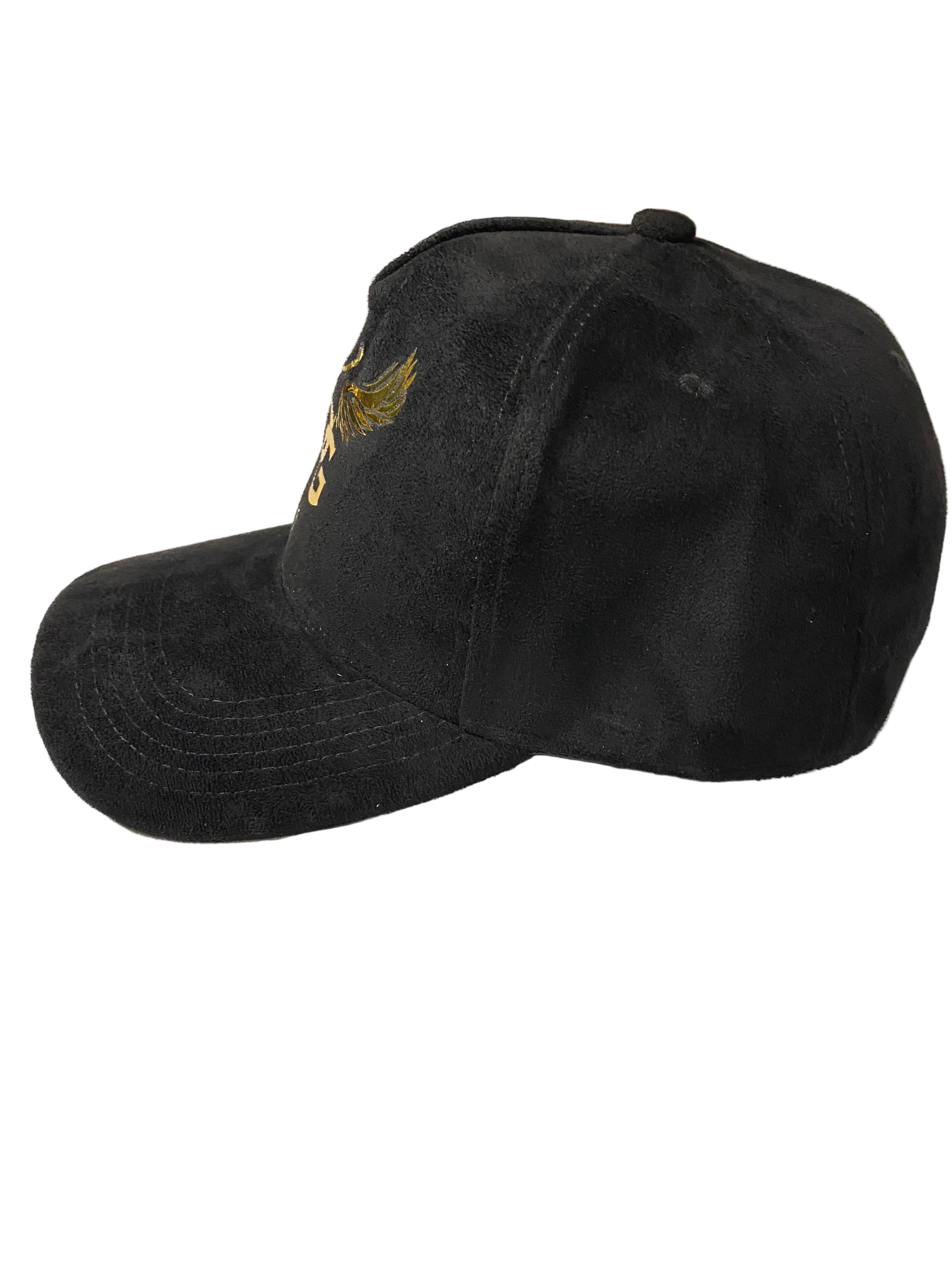 DG Celestial Suede Snapback – Black & Gold