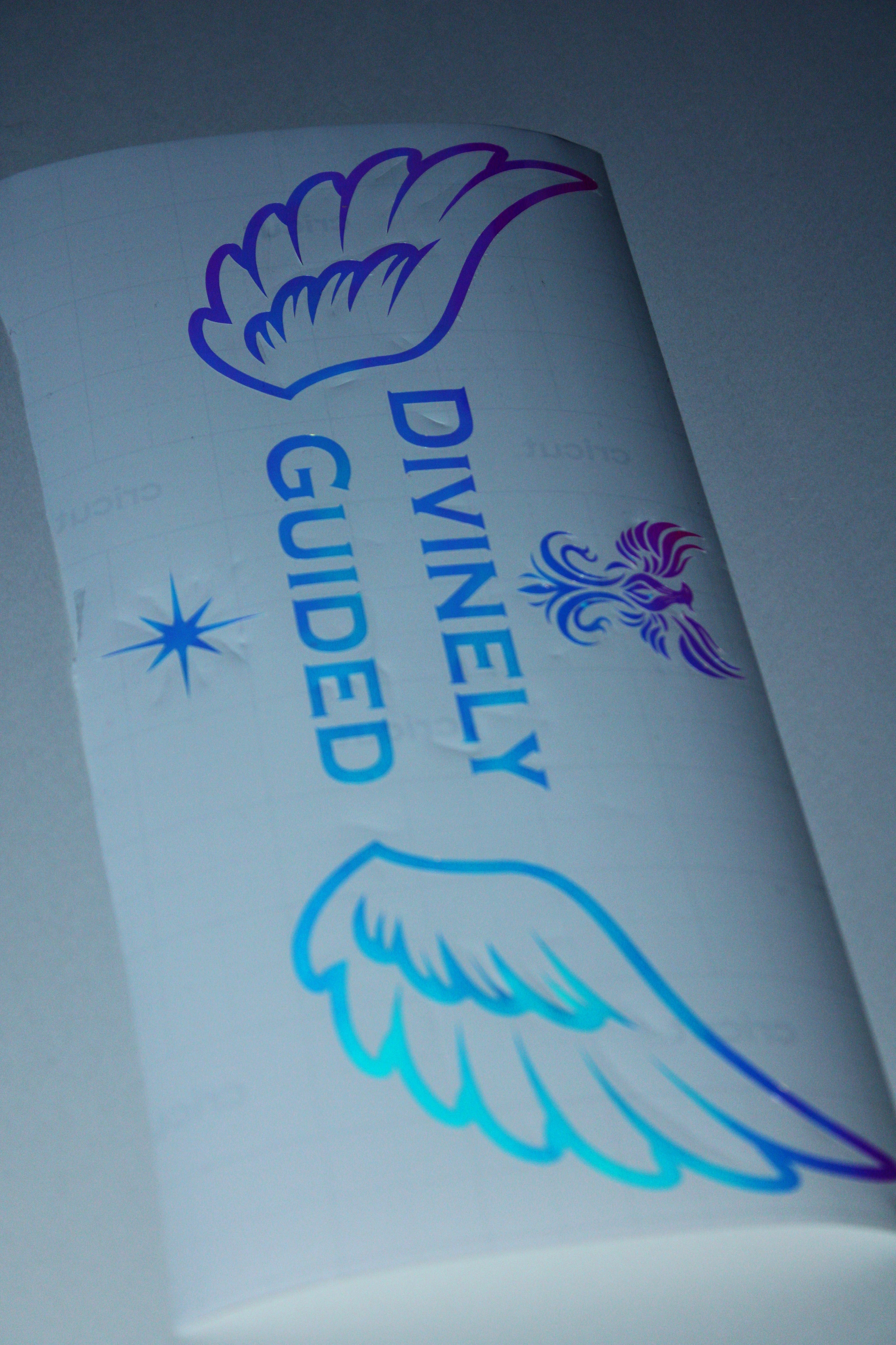 DG Windshield Decal - Opal Holographic