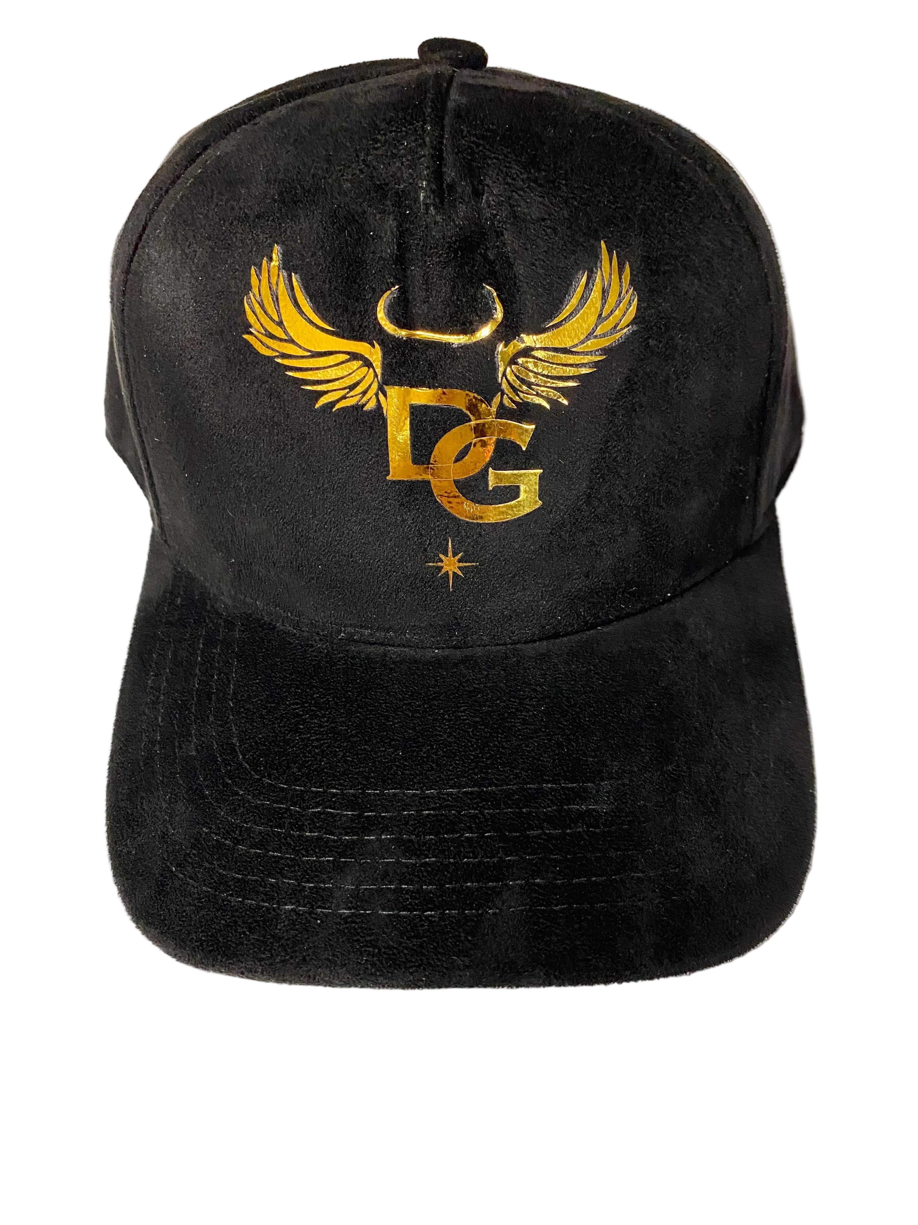 DG Celestial Suede Snapback – Black & Gold