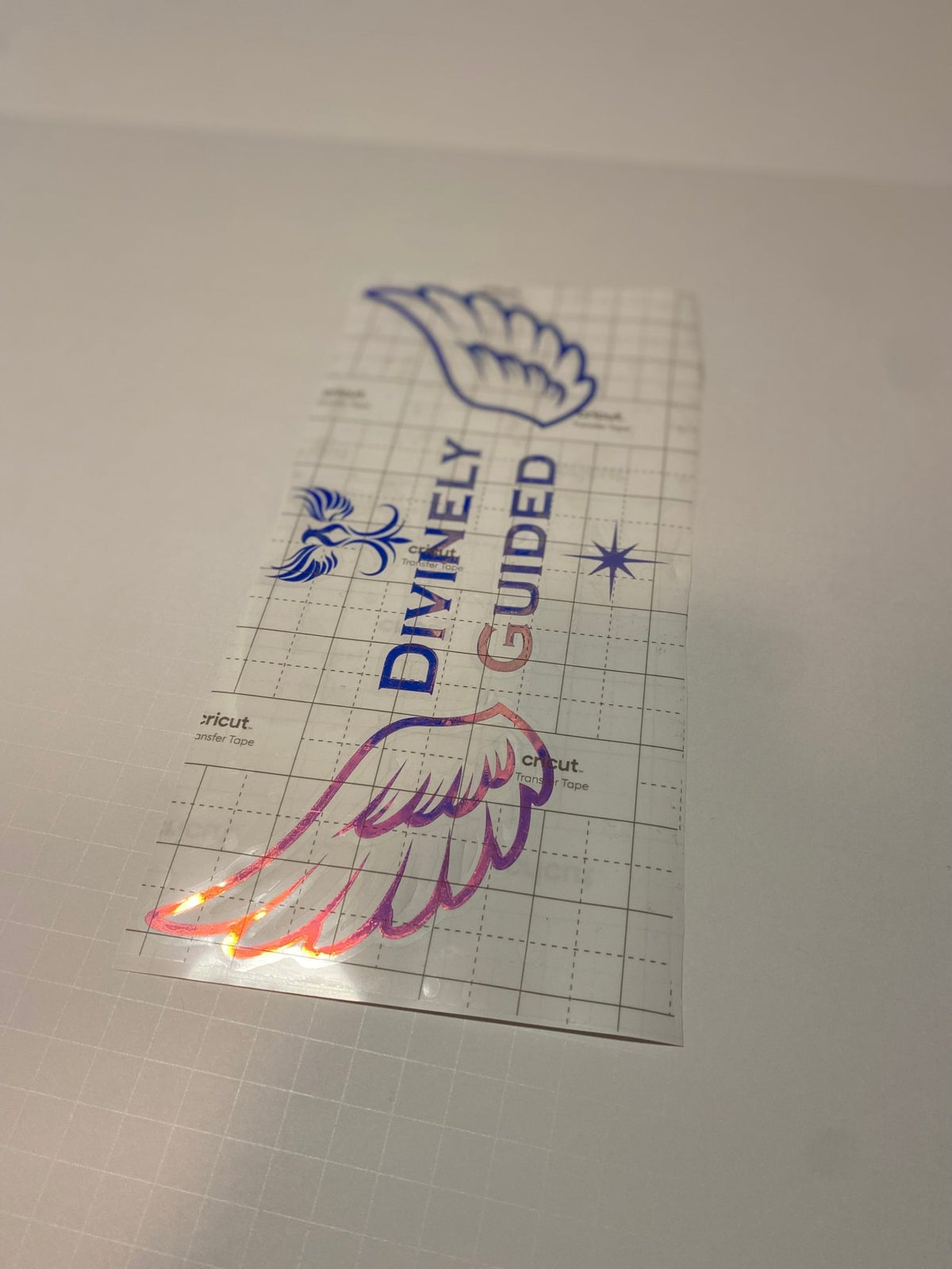 DG REAR WINDSHIELD DECAL - HOLOGRAPHIC - Divinely Guided