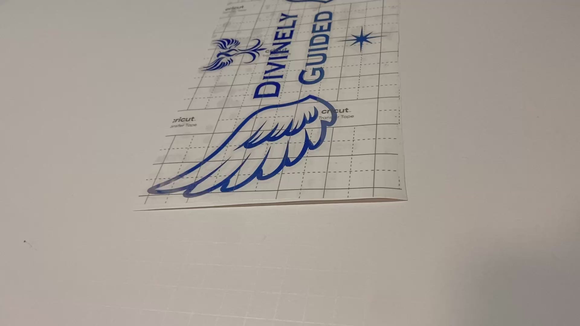 DG Windshield Decal - Blue Holographic