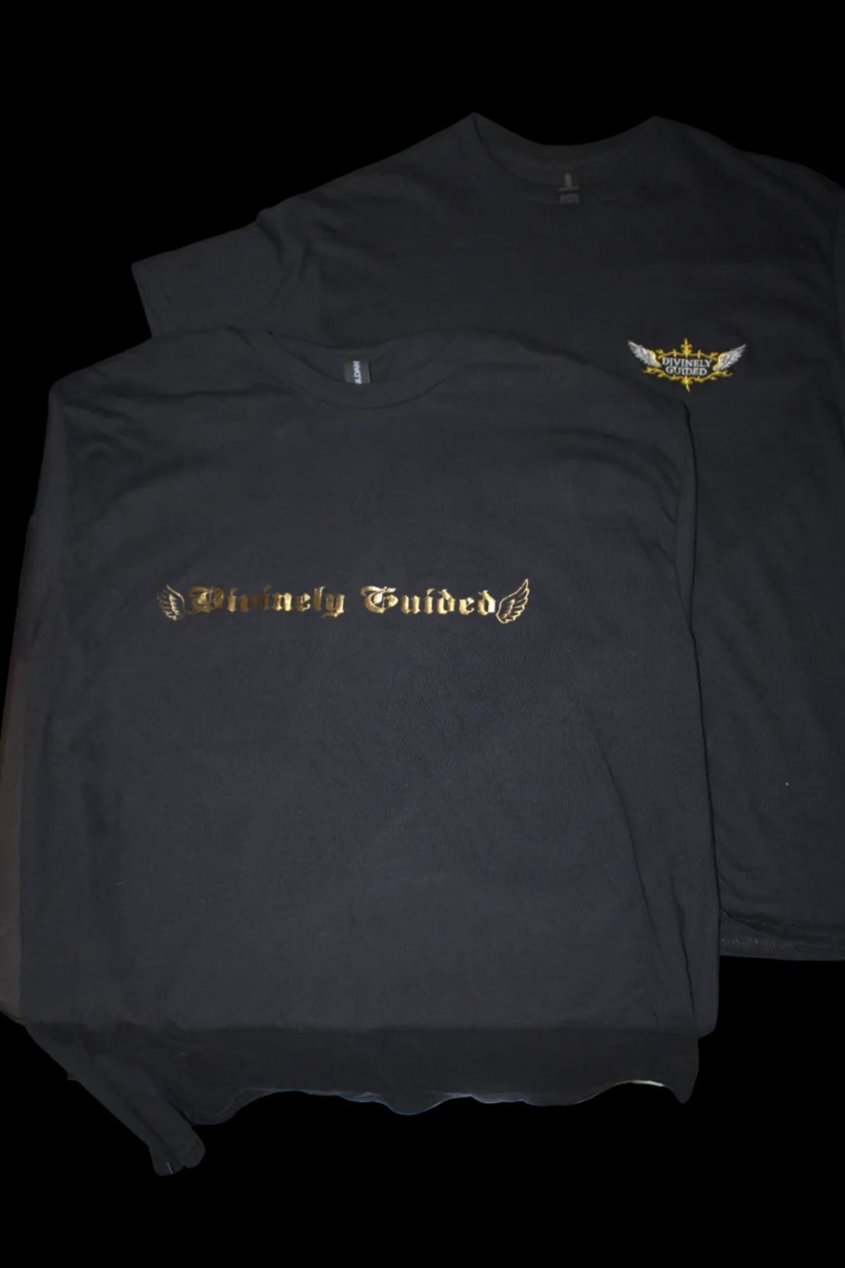 THE DUALITY SET / PRINTED + EMBROIDERED T BUNDLE - Divinely Guided